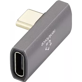 Renkforce Adaptador USB4 USB-C [1x conector macho - 1x conector hembra] RF-3778672 8K UHD 90° (RF-3778672)