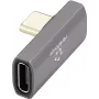 Renkforce Adaptador USB4 USB-C [1x conector macho - 1x conector hembra] RF-3778672 8K UHD 90° (RF-3778672)