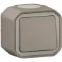 Legrand 069716L Plexo New FRAP Conmutador de cruz 10 AX tornillo kl.IK 07 gris