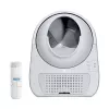 Arenero autolimpiante para gatos Catlink Scooper Young, gris – 13 l, 600 × 580 mm, adaptador de 12 V