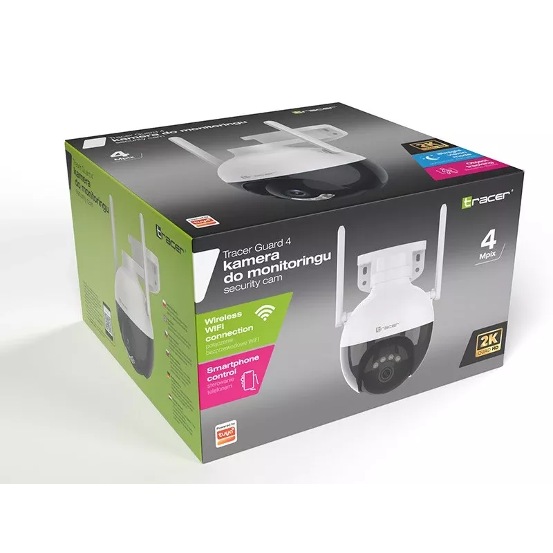 Cámara de vigilancia Tracer 47376 GUARD 4 HD