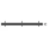 Soporte EDBAK VWMB2200 para paneles de menú, carga máx. 200 kg, negro