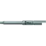 Broca TORX Wera 867/9 C, Halfmoon 05345026001 T 8 Halfmoon, 4 mm longitud:44 mm (05345026001)