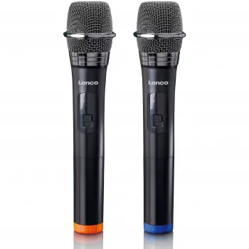 Micrófono de escenario Lenco MCW-020BK