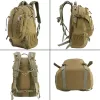 Extralink Mochila táctica militar 30L - Mochila militar de viaje y aire libre para hombre