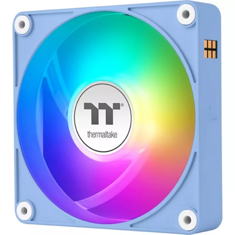 Ventilador de carcasa Thermaltake CT140 EX ARGB 140mm pack de 3 - azul hortensia