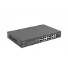 Lanberg RSFE-16P-2C-150 switch PoE+ no gestionable, 16x 10/100 PoE+, 2x combo Gigabit, 150 W, rack 1U