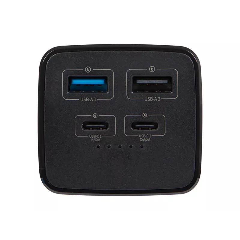 Powerbank portátil BLOW PB20G 20000mAh PD 65W, entrada/salida USB-C, 2 salidas USB-A, negro