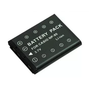 Batería recargable Extra Digital NP-80 / NP-82 3,7V 1200mAh para cámaras y dispositivos portátiles