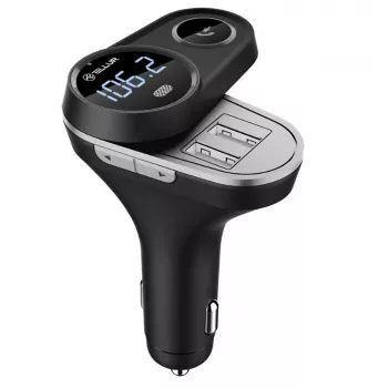 Transmisor FM Tellur FMT-B5 USB 3.0 5 puertos, modelo FMT-B5, negro