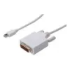 Cable DisplayPort 1.1a Mini DP-DVI tipo A macho-macho 2,0 m