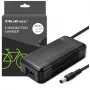 Cargador QOLTEC 36V–42V 4A para e-bike, conector macho DC 5,5×2,1 mm