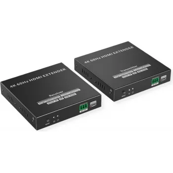 Extensor HDMI por IP VALUE 14.99.3568 4K 60 Hz, transmisión hasta 120 m