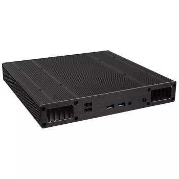 Carcasa de ordenador Akasa Plato WS carcasa UCFF, OEM, negra