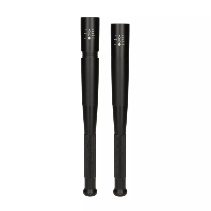 Linterna de mano Extralink EX.30851, LED SMD 10W, carcasa de aluminio, AA 1,5 V, 290×30×30 mm, negro