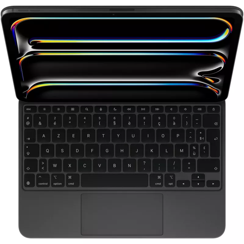 Apple Magic Keyboard AZERTY francés negro – trackpad inalámbrico