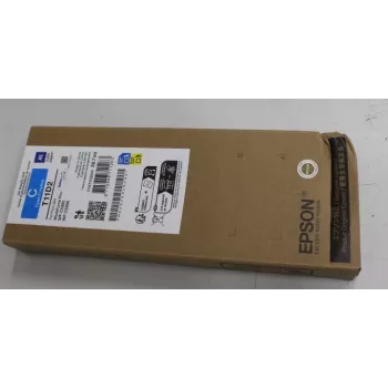 Cartucho de tinta Epson C13T11D240 XL Cian — envase individual, compatible con WorkForce Pro WF‑C5890DWF / WF‑C5390DW, embalaje dañado