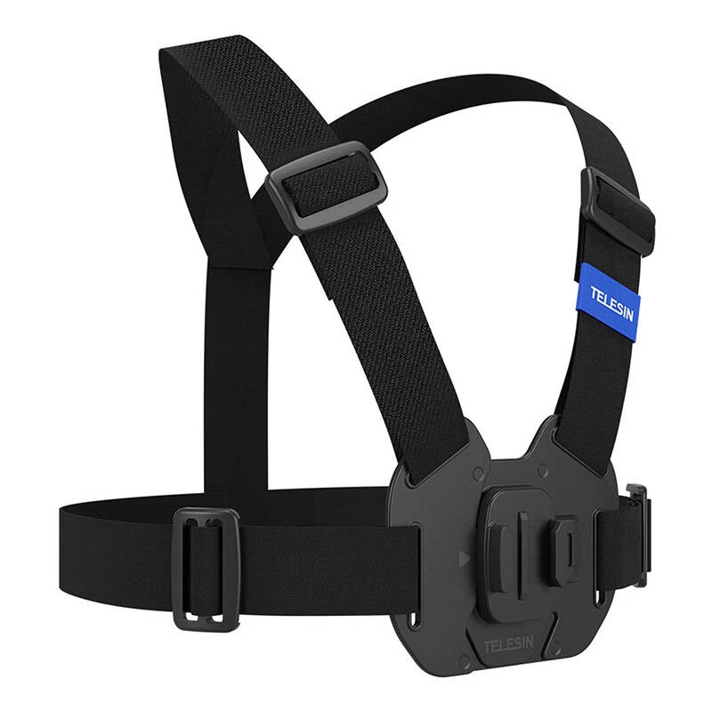 Arnés con correa para el pecho Telesin GP-UCS-001 ajustable compatible con cámaras GoPro