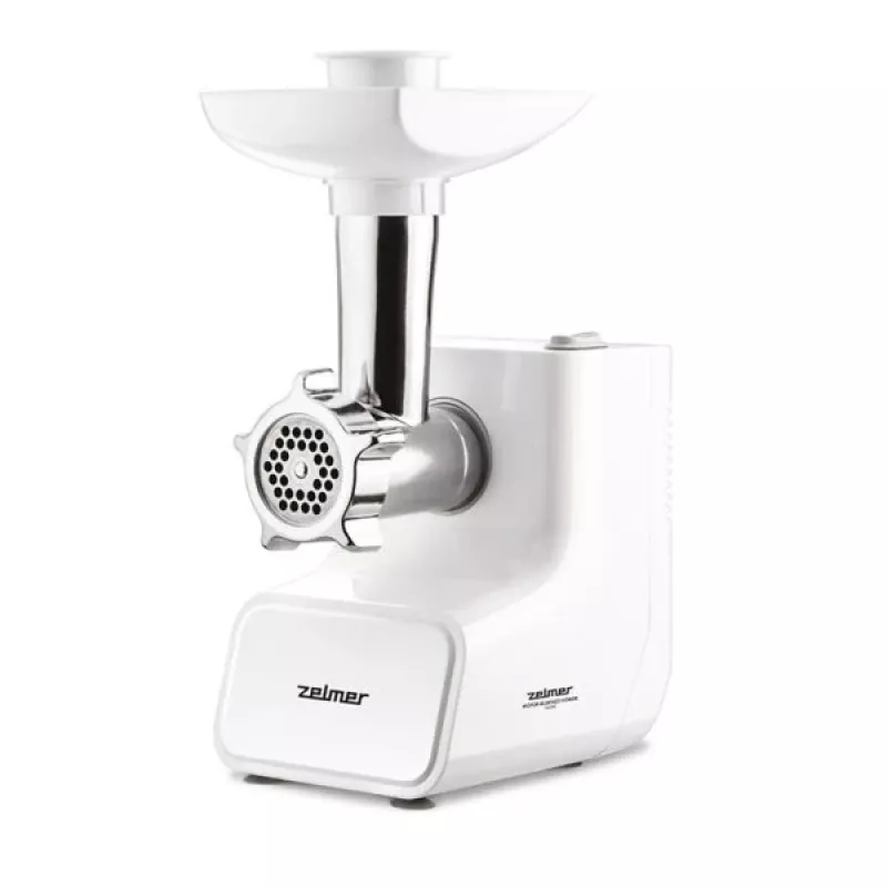 Zelmer ZMM3511B Picadora de carne, 1500 W, blanca