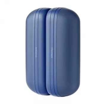 Calentador de manos Ocoopa UT2s Mini, recargable 5200 mAh, hasta 6 h, azul-naranja