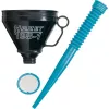 HAZET 198-1 - negro - azul - polipropileno (PP) - acero inoxidable - aceite de motor - combustible - 16,5 cm - 480 mm - 146 g