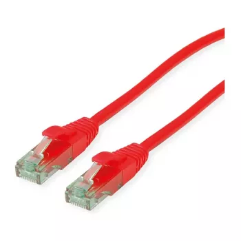 Cable de red ROLINE material reciclado 21.45.3116 RJ-45 Cat6a 7 m rojo