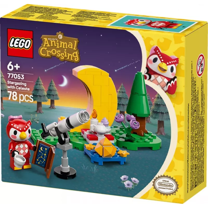 LEGO Animal Crossing Observación de estrellas con Eufemia Set 77053