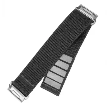 Correa deportiva de nailon FIXED QuickFit 22 mm para Garmin, gris oscuro, muñeca 160–210 mm