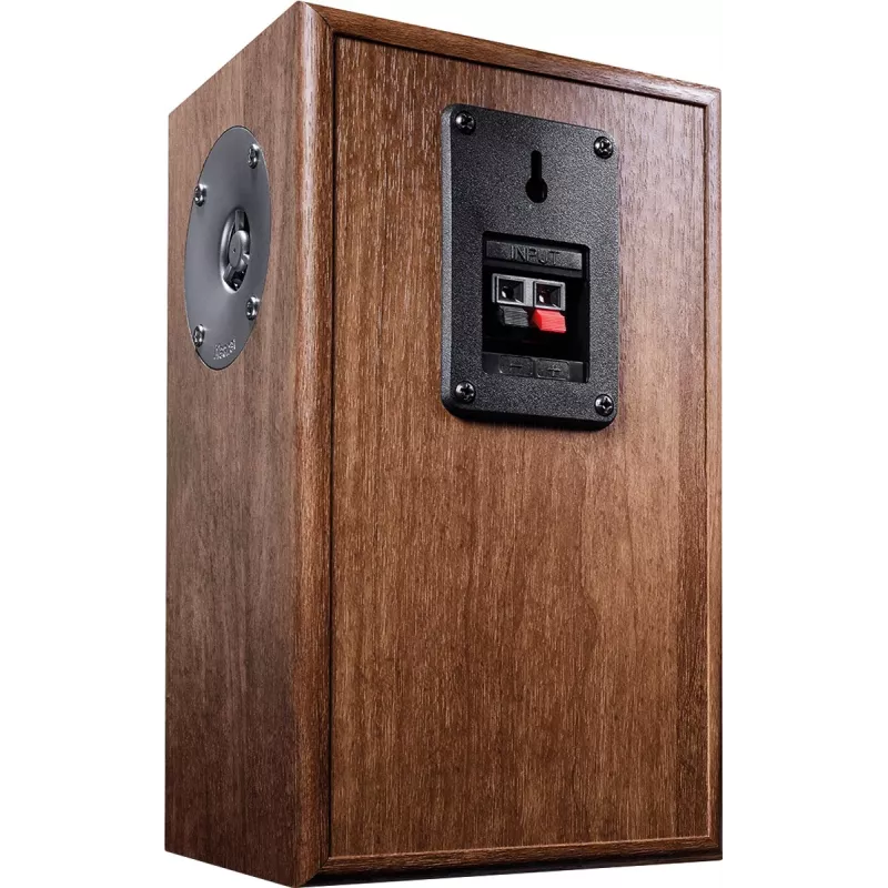 Altavoces de estudio Magnat S10 D nogal pareja — monitores compactos de 2 vías, 60 W RMS, 42–32 kHz, 8 Ω