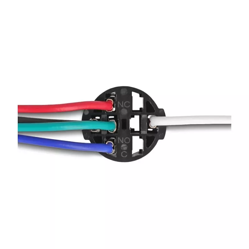 Delock 90793 Zócalo para pulsador o interruptor de 16 mm de 5 pines