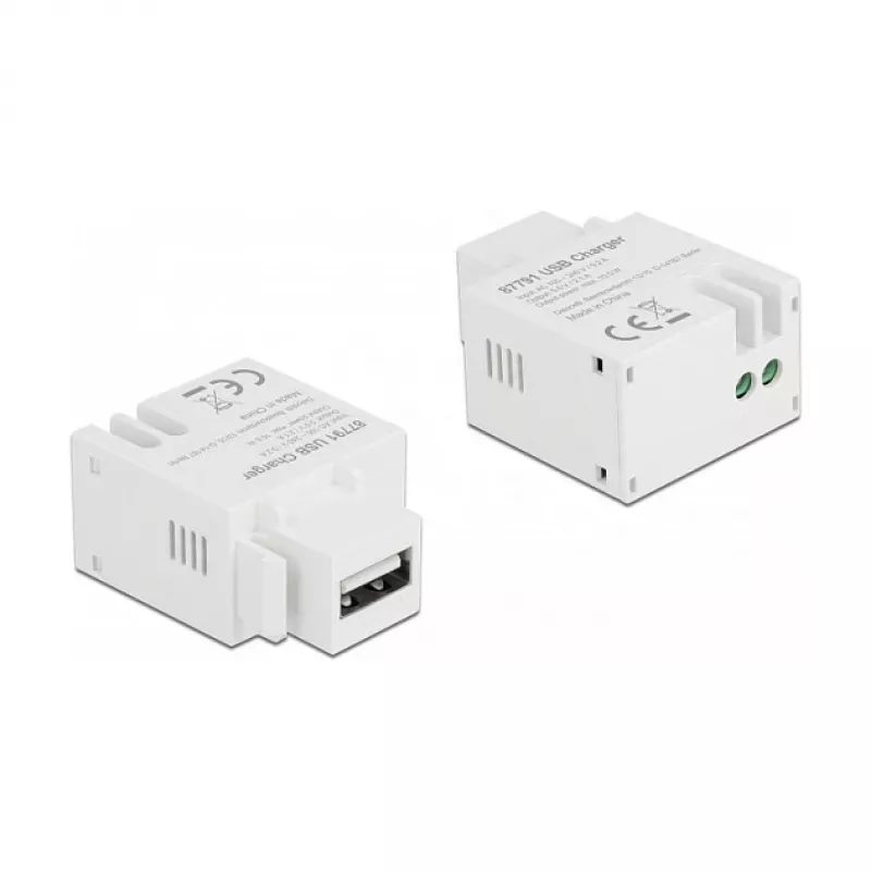 Módulo Keystone conector de carga USB Type-A DeLOCK 87791