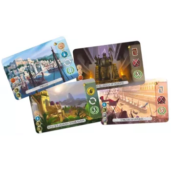 Juego de mesa 7 WONDERS OF THE WORLD – DUEL (VERSIÓN POLACA)