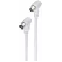 Cable coaxial ShiverPeaks BS80085-32 5 m IEC blanco