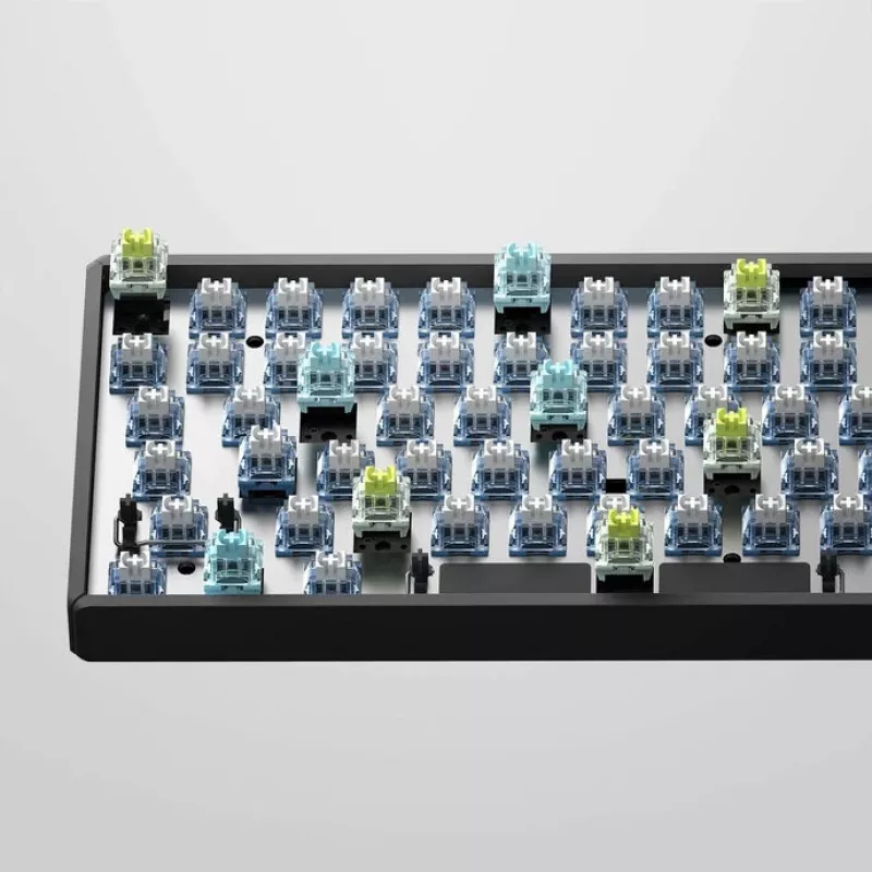 IQUNIX F97 Dark Side teclado gaming inalámbrico, RGB, switches MX Red