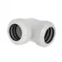 Adaptador Multi-Link Barrow 90° 14mm para tubo rígido AD blanco TWT90KNS-K14