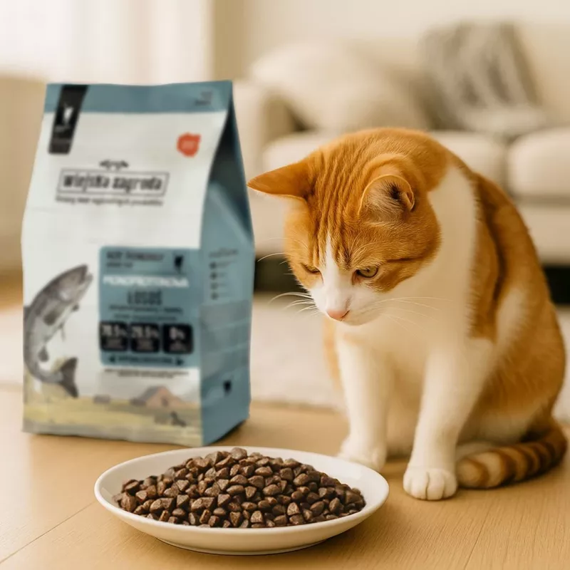 Wiejska Zagroda Monoprotein pienso para gatos con salmón, 3 kg