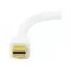 Adaptador de cable de vídeo LOGILINK Mini DisplayPort a HDMI tipo A CV0036A, 0,1 m, gris