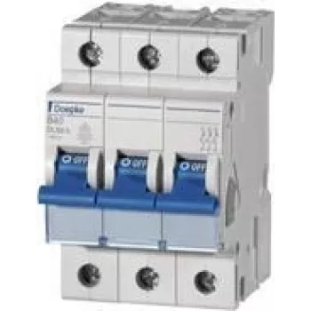 DOEPKE interruptor automático B25A DLS-6H-B25-3-6-KA 6kA 3 polos 400V característica B DLS-6H-B25-3-6-KA (09914115)