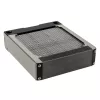 Bloque radiador Aqua-Computer 33701 — aluminio/cobre/acero inoxidable, 160×140×40 mm, plata