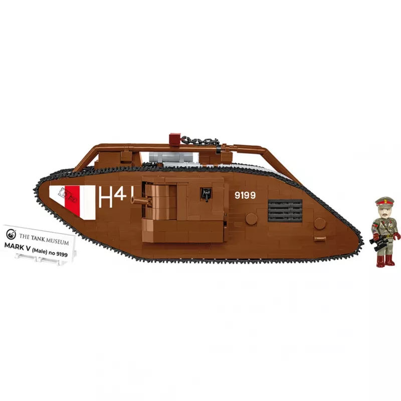 Set de construcción Cobi Building Blocks Mark V Male NO 9199 — 844 piezas