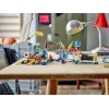 Juguete de construcción Set LEGO 72035 Super Mario Mario Kart Taller de Toad, niveles interactivos y figuras