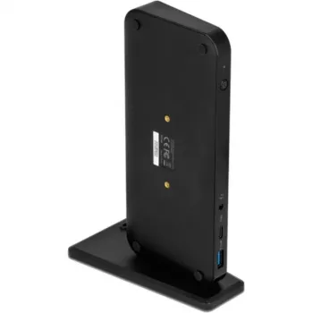 Delock USB Type-C DP 1,4 docking station 4K – docking station – USB-C 3,2 Gen 2 – HDMI, DP – 1GbE – 85 vatios (87746)