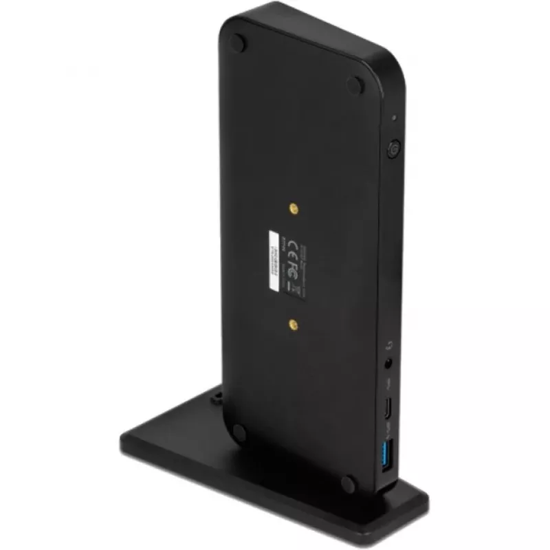 Delock USB Type-C DP 1,4 docking station 4K – docking station – USB-C 3,2 Gen 2 – HDMI, DP – 1GbE – 85 vatios (87746)