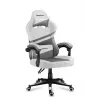 Silla gaming Huzaro Force 4.4 blanca Mesh