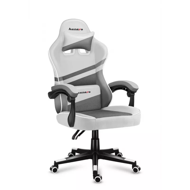 Silla gaming Huzaro Force 4.4 blanca Mesh