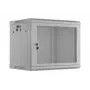 Armario rack de pared 19 9U 600X 450 gris perforado