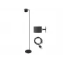 Beper P201UTP306 lámpara LED recargable de altura regulable, de pie y montable en pared, 2,3 W, regulable, negra