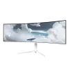 Monitor curvo Arozzi Nova 49 pulgadas (124,5 cm) Dual QHD 5120×1440 LED VA, 32:9, 4 ms, hub USB, altavoces, blanco
