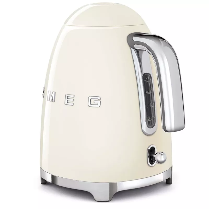 Hervidor Smeg 1.7L 2400W crema
