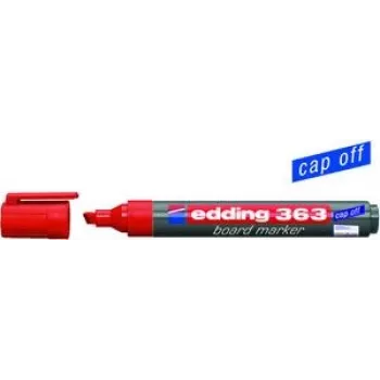 Rotulador Edding e-363 rojo/gris grosores de punta 1 mm y 5 mm